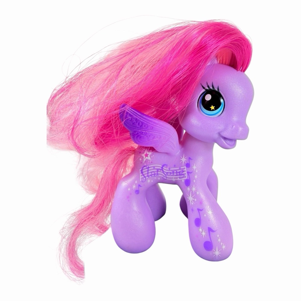 Rare My Little Pony 2008 STAR‎ SONG Purple Pegasus Horse